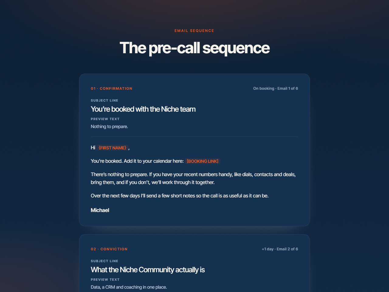 Pre-call preview
